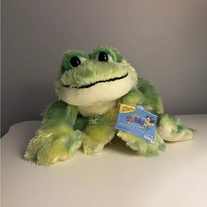Ganz Webkinz Tie Dye Frog Plush with Sealed Code